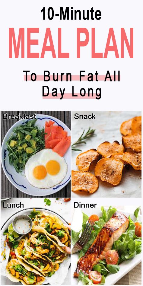 10 Minute Fat Burning Diet Plan