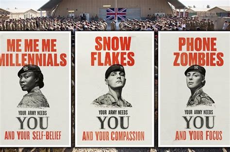 British Army Recruitment Posters Target Millennials In New Campaign Daily Star