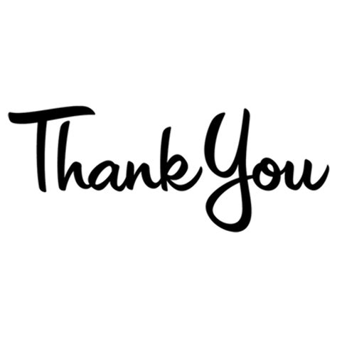 Download High Quality Thank You Clipart Transparent Transparent Png