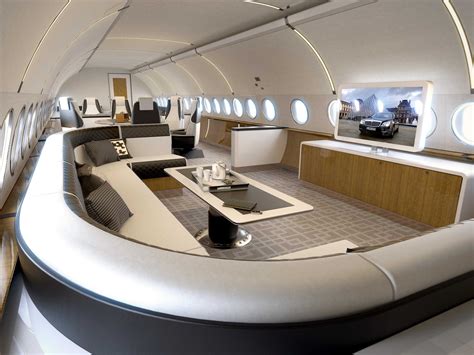 The Interior Design Of Airbus' New Corporate Jet Is Truly Ingenious