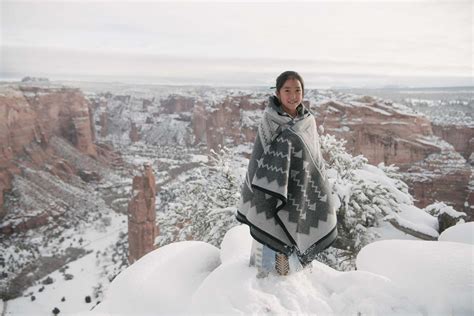 Navajo Nation In Arizonas Winter