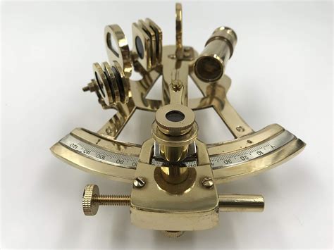 solid brass sextant nautical t astrolabe handmade brass sextant working antiques monomagazine