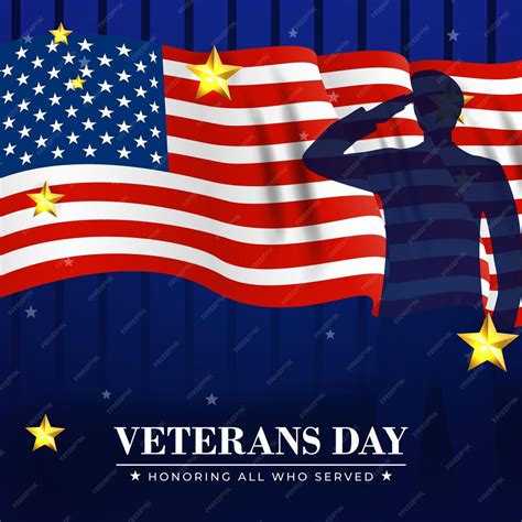 Premium Vector Usa Veterans Day Poster Vector Illustration Eps10