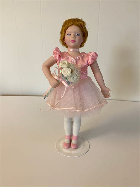 Ballerina Porcelain Doll Etsy