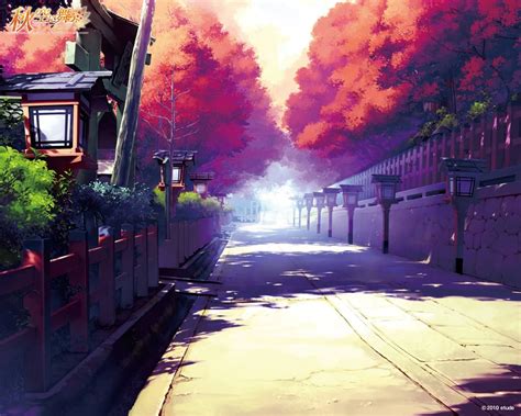 Scenic Wallpaper Anime Scenery Landscape Wallpaper Scenery