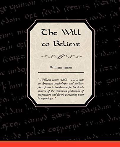 The Will To Believe William James 9781438574332 Iberlibro
