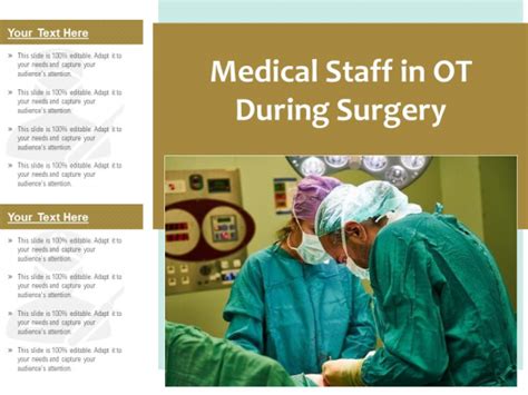 Medical Staff In Ot During Surgery Ppt Powerpoint Presentation Show