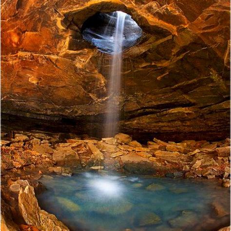 Hidden Cave With A 31ft Waterfall Nestled Deep In The