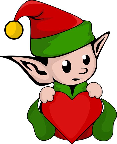 download elf elvan christmas royalty free vector graphic pixabay