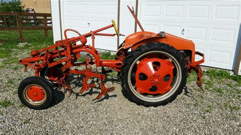 1948 Allis Chalmers G With Cultivators S9 Nashville 2015