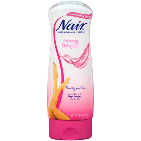 How to remove baby body hair. Nair Hair Remover Lotion, For Legs & Body, Baby Oil, 9 oz ...