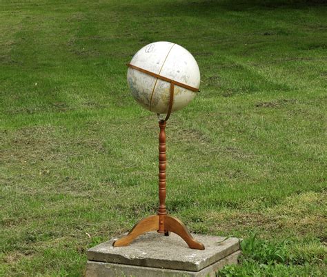 Vintage Floor Globe 12 Repogle Globemaster Terrestrial Relief Wood