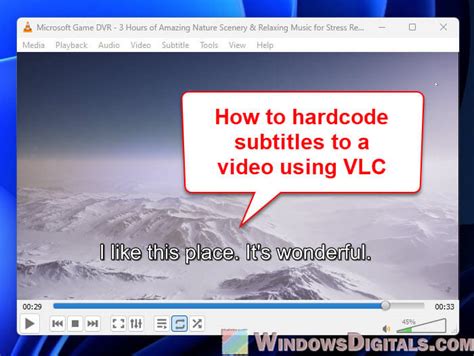How To Merge Subtitles With Video Permanently Using Vlc