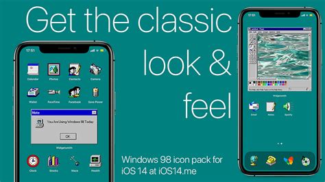Windows 98 Icon Pack For Ios 14