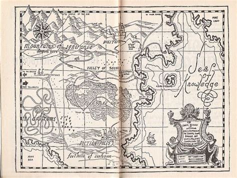 Swissmiss Knowledge Map The Phantom Tollbooth Fantasy Map Map