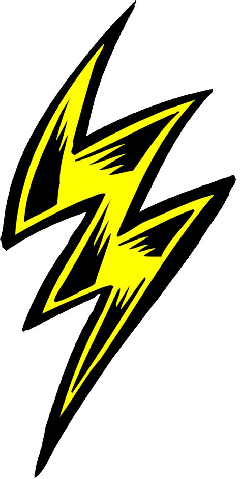 Cartoon Lightning Bolt Clipart Best