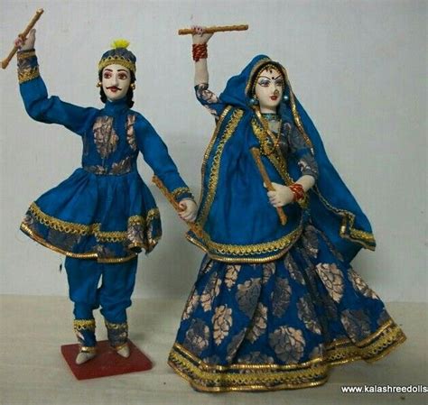 gujarathi couple dance dhandiya indian dolls barbie bridal dance of india