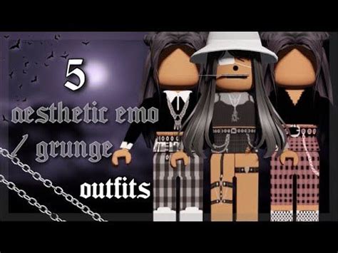 Aesthetic Emo Grunge Goth Outfit Codes For Bloxburg Rhs Roblox
