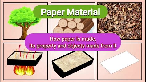 Paper Material How Paper Is Made From Trees Its Properties And Objects