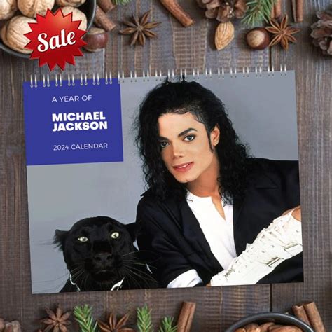 2024 Michael Jackson Wall Calendar Celebrity Calendar Michael 2024