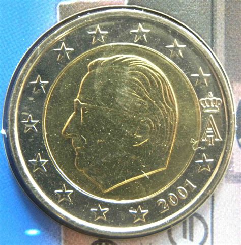 Belgium 2 Euro Coin 2001 - euro-coins.tv - The Online ...
