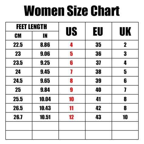 24 Cm In Womens Shoe Size