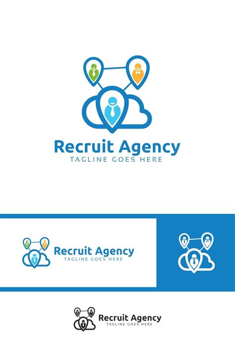Recruit Agency Logo Template 71378