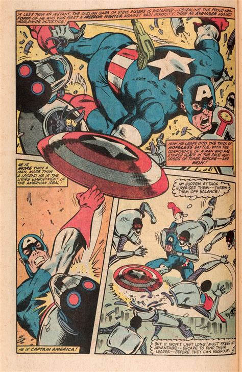 Hake S Captain America Mike Zeck Comic Page Original Art