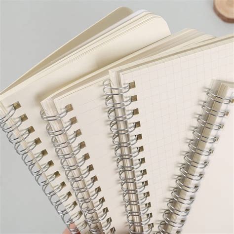 Jual Clear Cover Spiral Notebook A5 Dotted And Grid Shopee Indonesia