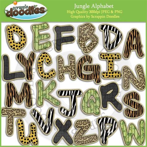 The task is, for every character in the string print its position in the english alphabets. Jungle Alphabet- Scrappin Doodles
