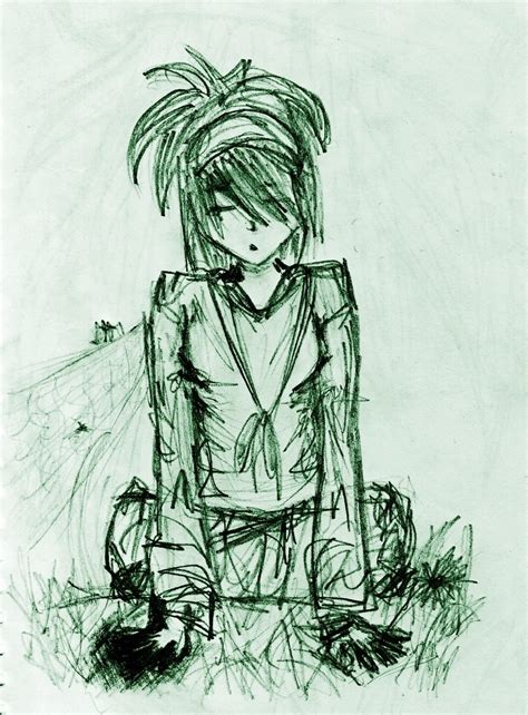 Manga Character Drawings · A Manga Drawing · Drawing On