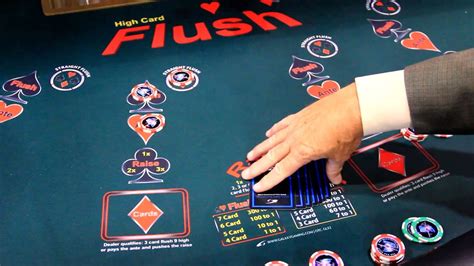 The casino game high card flushhas been growing in popularity. HIGH CARD FLUSH™ - YouTube