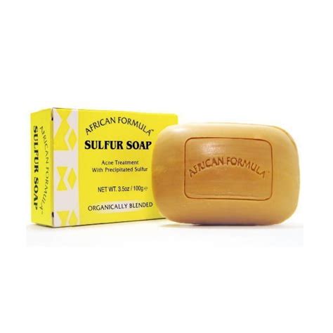 African Formula Sulfur Soap Acne Treatment Soap Bar 35 Oz Walmart