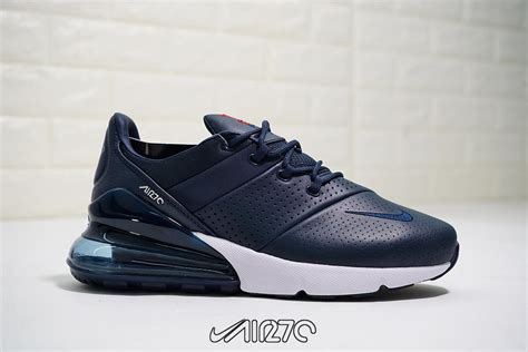 Nike Air Max 270 Premium Diffused Blue Navy Mens Shoes
