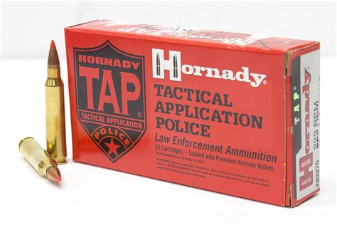 Hornady 223 Rem 55 Gr Tap Urban Trade Ammo 20box Sportsmans Outdoor