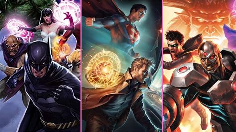 All Dc Animated Movie Universe Films Ranked Youtube