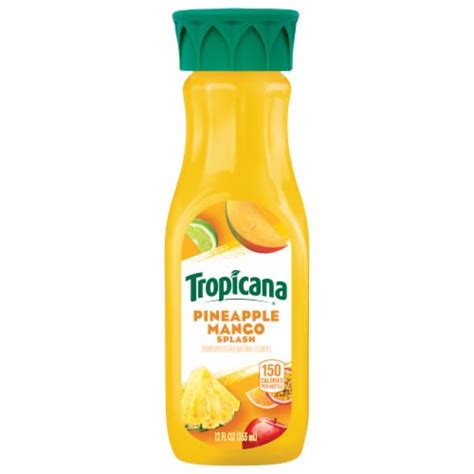 Tropicana® Pineapple Mango Juice Drink Bottle 12 Fl Oz Harris Teeter