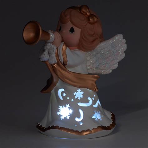 Precious Moments Led Musical Angel Figurine Collectible Figurines