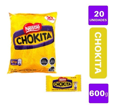 Galletas Chokita Negrita Nestlé Bolsa 600gr 20 Unidades Cuotas