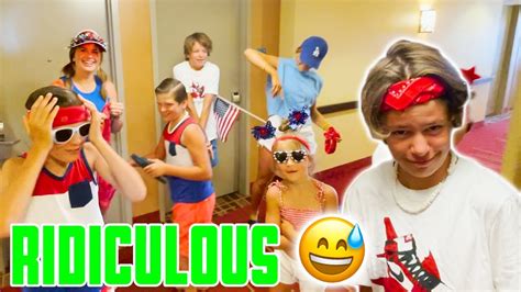 Cringe Mom Embarrasses Teenager On The 4th Of July Ridiculous Outfits Youtube