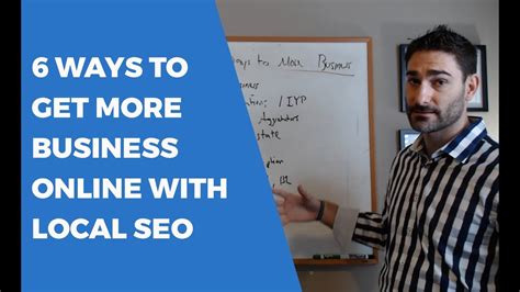 Local Seo Tips For More Local Business Tyler Horvath Youtube