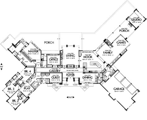 Plan 48 433 Contemporary House Plans Ranch Style House Plans House