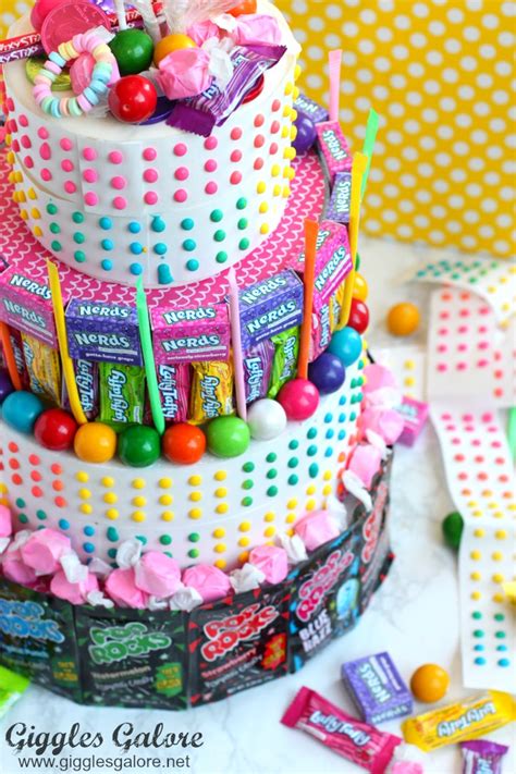 How To Make A No Bake Candy Birthday Cake