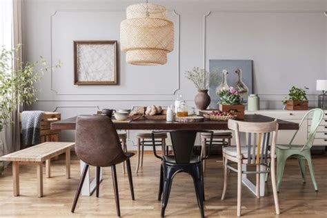 How To Mix And Match Dining Room Chairs To Tables