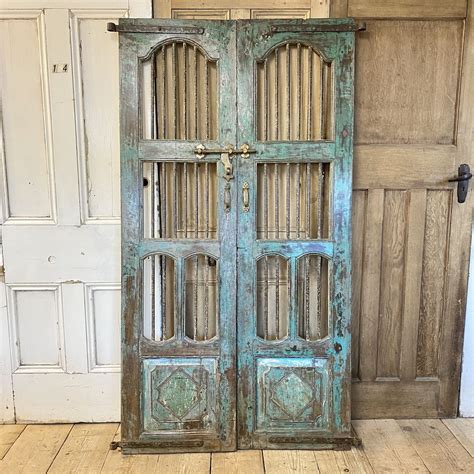 Jali Gates Architectural Salvage Indigo Sprout