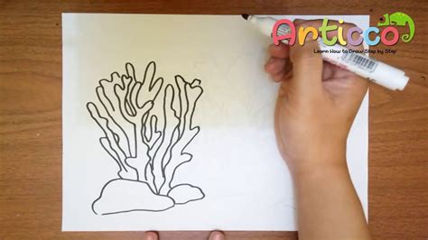 Mar 23, 2018 · coral reef water colour art project for kids from rainy day mum. How to Draw Coral Step by Step for Kids | Coral drawing ...