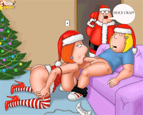 Peter Catches Lois Giving Chris A Christmas Skibum69