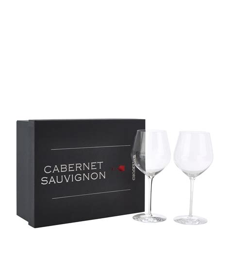 waterford elegance cabernet sauvignon wine glass set of 2 harrods us