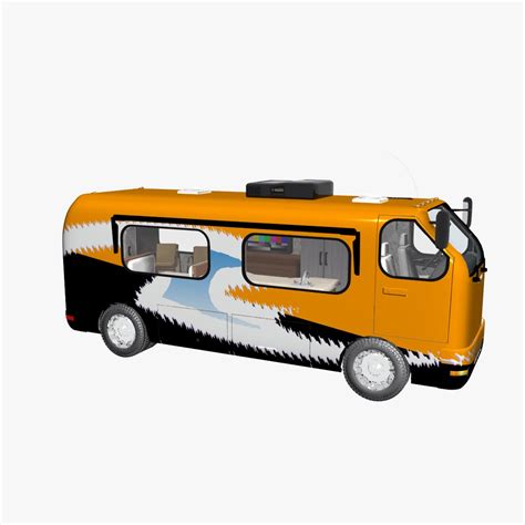 Class Camper Van 3d Model 1142961 Turbosquid