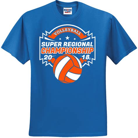 Volleyball Super Regional Championship Volleyball T Shirt Design T
